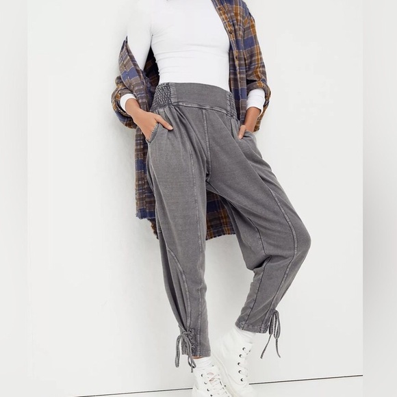 Free People Pants - Free People One Billie Smocked Harem Billie Pants